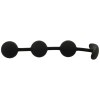 BLACK & SILVER' - HARRY' ANAL BEADS 14 CM - Image 3
