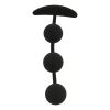 BLACK & SILVER' - HARRY' ANAL BEADS 14 CM - Image 4