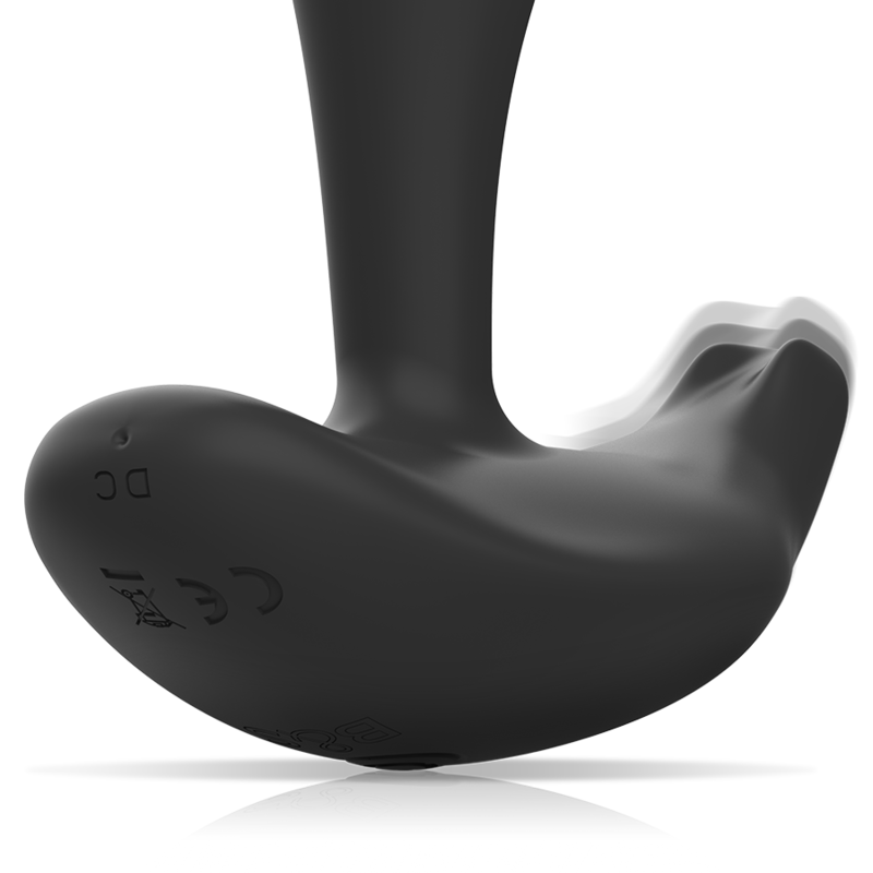 BLACK & SILVER' - DWAYNE ANAL' PLUG SILICONE REMOTE CONTROL - Image 5