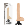 BASECOCK REALISTIC VIBRATOR 2-1 FLESH 18.5CM - Image 2