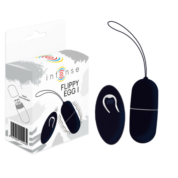 INTENSE FLIPPY I VIBRATING EGG WITH REMOTE CONTROL BLACK - Image 2