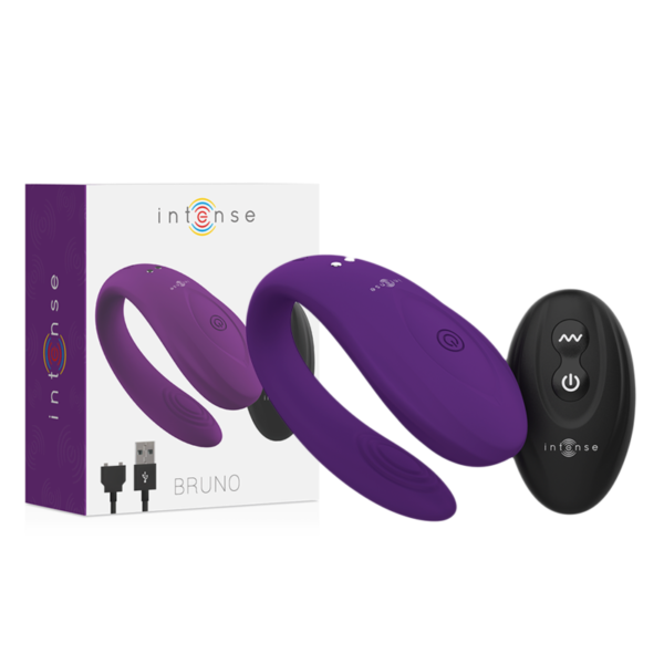 INTENSE BRUNO PARTNER DOUBLE PLEASURE PURPLE - Image 2