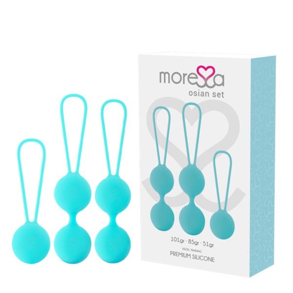 MORESSA OSIAN SET PREMIUM SILICONE TURQUOISE - Image 2