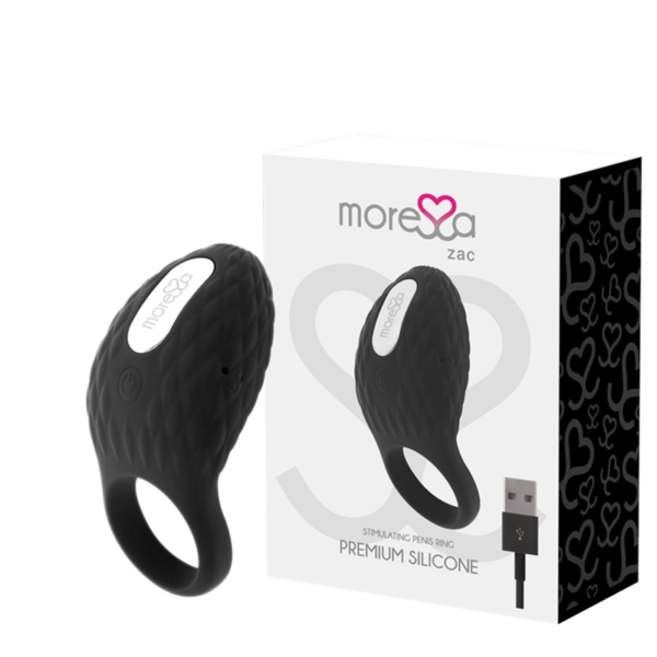 MORESSA ZAC PREMIUM RECHARGEABLE VIBRATING RING - Image 2