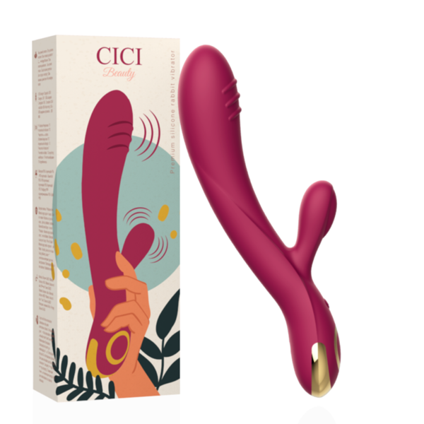 CICI BEAUTY PREMIUM SILICONE RABBIT VIBRATOR - Image 2