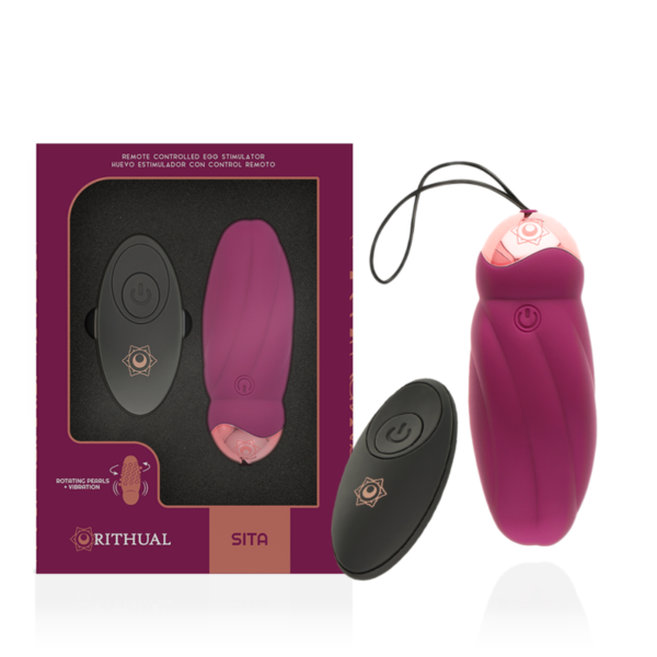 RITHUAL SITA REMOTE CONTROLLED EGG ROTATION PEARLS + VIBRATION - Image 2