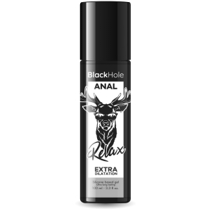 BLACK HOLE GEL SILICONE BASE ANAL DILATION 100 ML