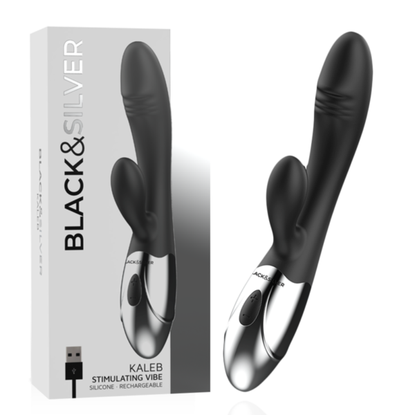 BLACK & SILVER KALEB STIMULATING VIBE - Image 2