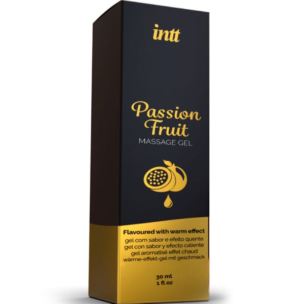 INTT - PASSION FRUIT FLAVORED MASSAGE GEL WITH HEAT EFFECT - Image 3