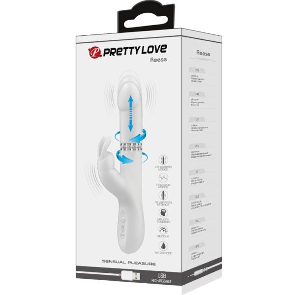PRETTY LOVE - REESE ROTATING VIBRATOR SILVER - Image 9