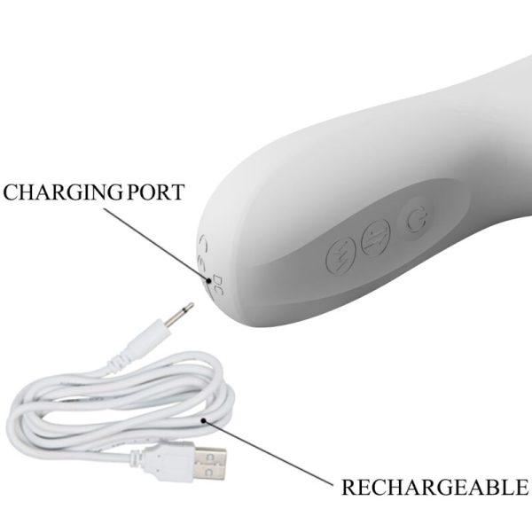 PRETTY LOVE - REESE ROTATING VIBRATOR SILVER - Image 8