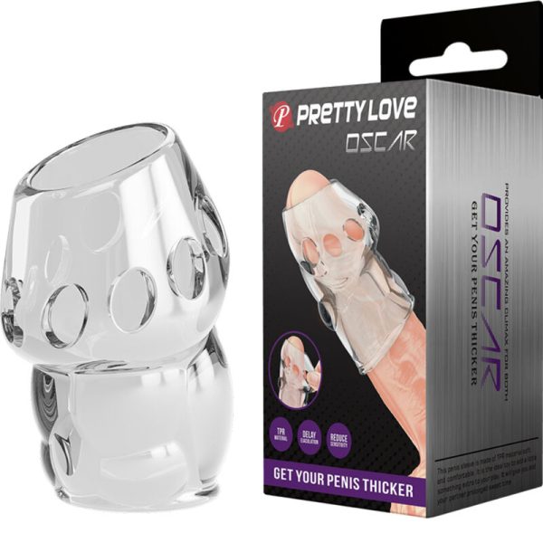 PRETTY LOVE - OSCAR PENIS THICKER TRANSPARENT - Image 2