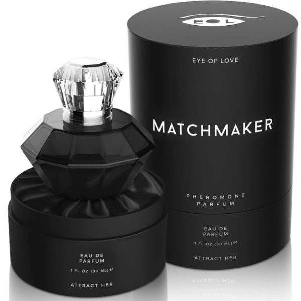 EYE OF LOVE - MATCHMAKER BLACK DIAMOND PHEROMONE PERFUME ATTRACT HER 30ML - Image 2