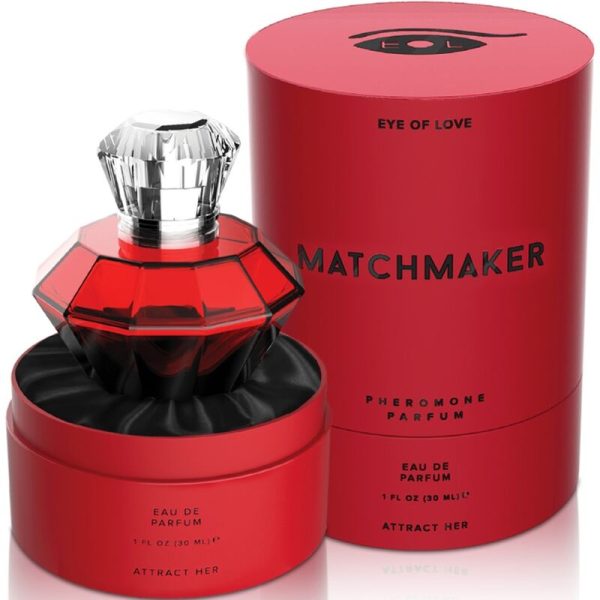 EYE OF LOVE - MATCHMAKER RED DIAMOND LGBTQ PERFUME ATTRACT HER 30ML - Image 2
