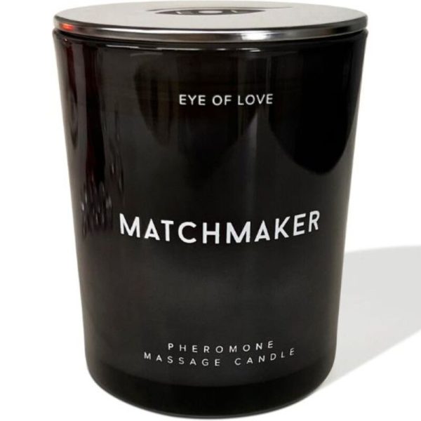 EYE OF LOVE - MATCHMAKER BLACK DIAMOND MASSAGE CANDLE ATTRACT HER 150ML