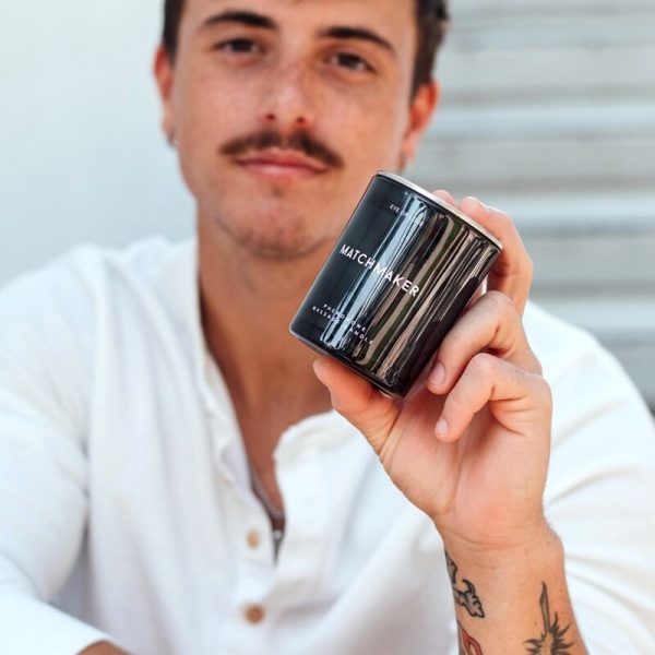 EYE OF LOVE - MATCHMAKER BLACK DIAMOND MASSAGE CANDLE ATTRACT HER 150ML - Image 5