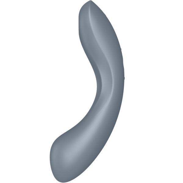 SATISFYER - CURVE TRINITY 1 AIR PULSE VIBRATION GREY - Image 8
