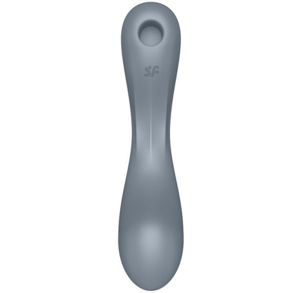 SATISFYER - CURVE TRINITY 1 AIR PULSE VIBRATION GREY - Image 4