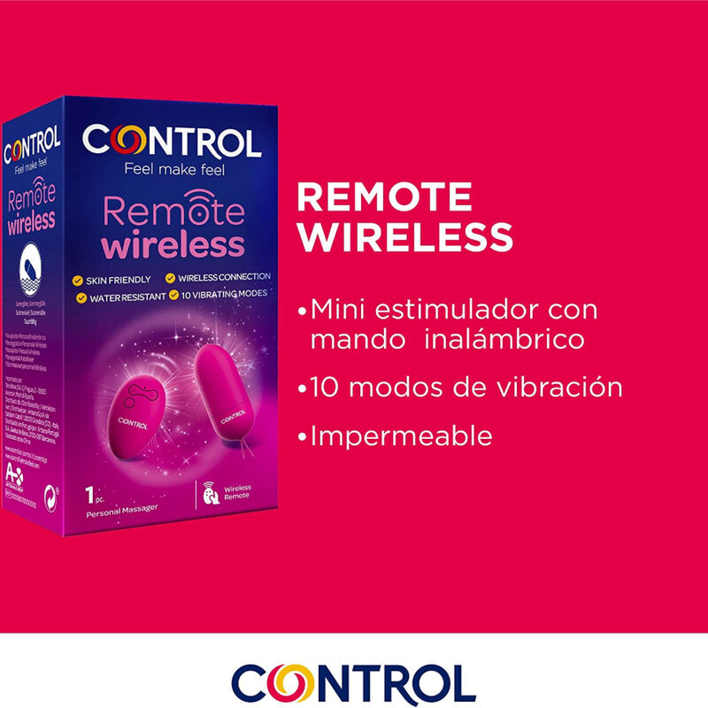 CONTROL - REMOTE WIRELESS PERSONAL MASSAGER - Image 3