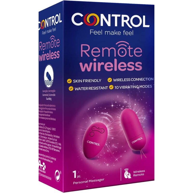 CONTROL - REMOTE WIRELESS PERSONAL MASSAGER