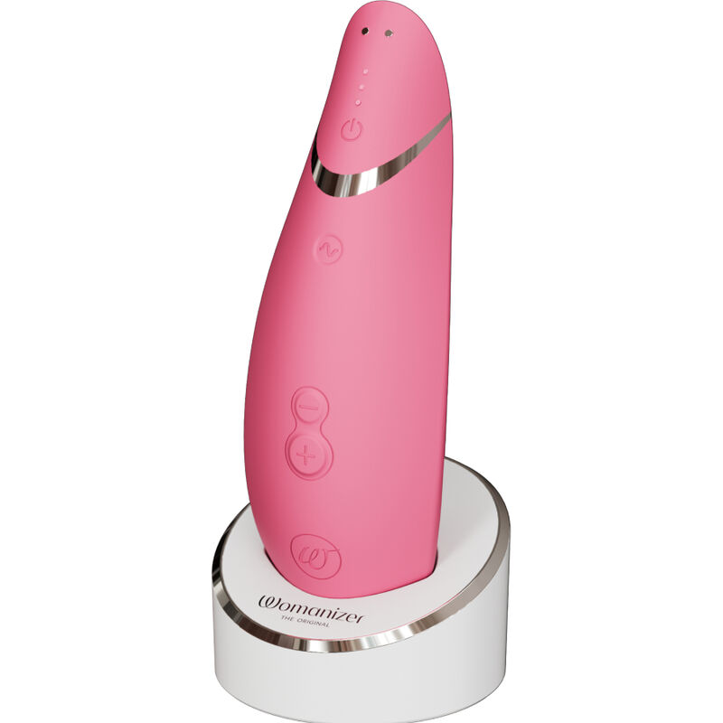 WOMANIZER - PREMIUM 2 CLITORAL STIMULATOR RASPBERRY - Image 2