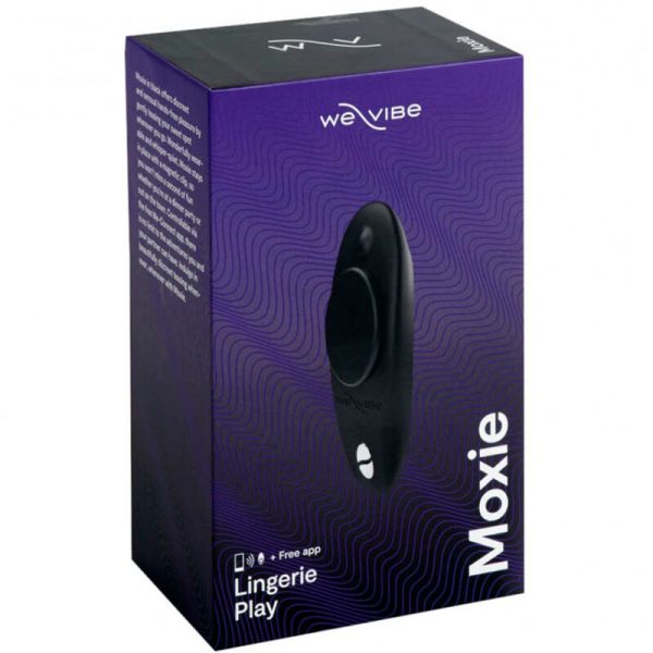 WE-VIBE - MOXIE + CLITORAL VIBRATOR SATIN BLACK - Image 2