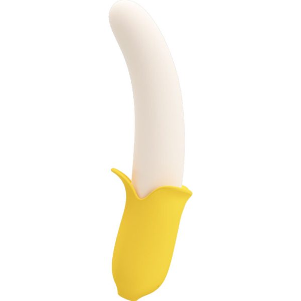 PRETTY LOVE - BANANA GEEK SUPER POWER 7 VIBRATION SETTINGS UP & DOWN SILICONE BLACK - Image 2