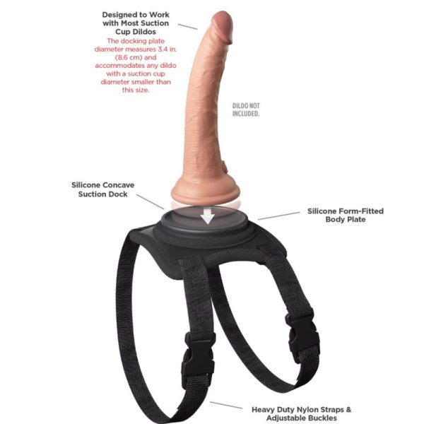 PIPEDREAM - BODY DOCK LAP STRAP HARNESS - Image 5