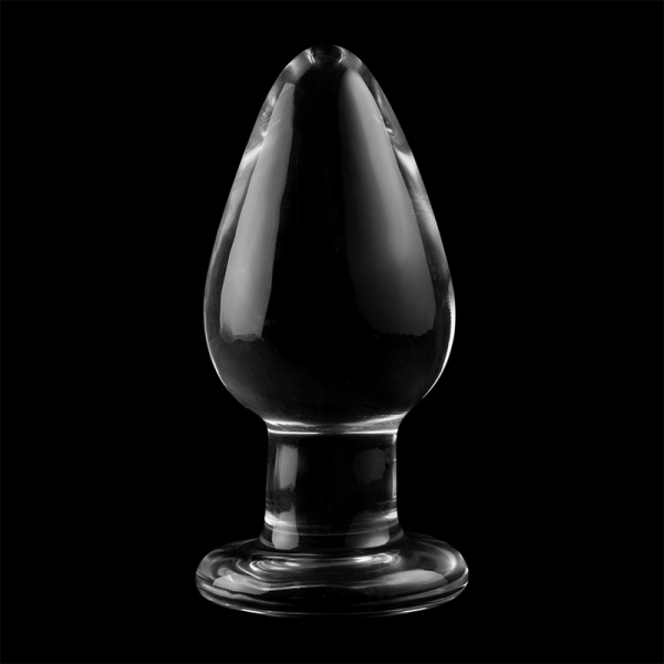 NEBULA SERIES BY IBIZA' - MODEL 3 ANAL PLUG BOROSILICATE GLASS 11 X 5 CM TRANSPARENT - Image 6