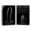 NEBULA SERIES BY IBIZA' - MODEL 5 ANAL PLUG BOROSILICATE GLASS 12.5 X 3.5 CM CLEAR - Image 4