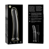 NEBULA SERIES BY IBIZA' - MODEL 8 DILDO BOROSILICATE GLASS 14.5 X 2 CM CLEAR - Image 4