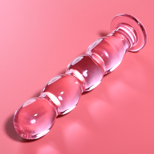 NEBULA SERIES BY IBIZA' - MODEL 10 DILDO BOROSILICATE GLASS 16.5 X 3.5 CM PINK - Image 3