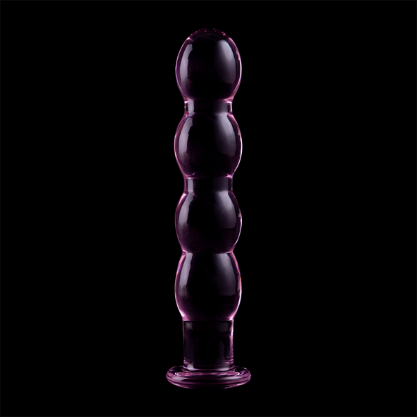NEBULA SERIES BY IBIZA' - MODEL 10 DILDO BOROSILICATE GLASS 16.5 X 3.5 CM PINK - Image 5