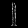 NEBULA SERIES BY IBIZA' - MODEL 12 DILDO BOROSILICATE GLASS 17 X 3.5 CM CLEAR - Image 6