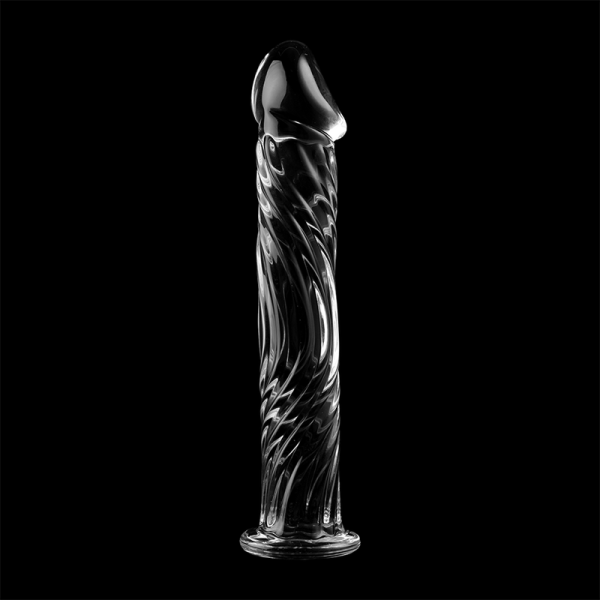 NEBULA SERIES BY IBIZA' - MODEL 12 DILDO BOROSILICATE GLASS 17 X 3.5 CM CLEAR - Image 6