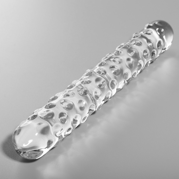 NEBULA SERIES BY IBIZA' - MODEL 15 DILDO BOROSILICATE GLASS 18.5 X 3 CM CLEAR - Image 5