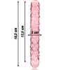 NEBULA SERIES BY IBIZA' - MODEL 15 DILDO BOROSILICATE GLASS 18.5 X 3 CM PINK - Image 3
