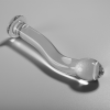 NEBULA SERIES BY IBIZA' - MODEL 18 DILDO BOROSILICATE GLASS 18.5 X 3.5 CM CLEAR - Image 5
