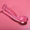 NEBULA SERIES BY IBIZA' - MODEL 18 DILDO BOROSILICATE GLASS 18.5 X 3.5 CM PINK - Image 5