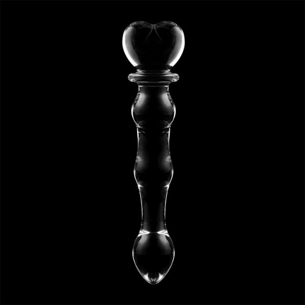 NEBULA SERIES BY IBIZA' - MODEL 21 DILDO BOROSILICATE GLASS 20.5 X 3.5 CM CLEAR - Image 7