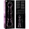 NEBULA SERIES BY IBIZA' - MODEL 21 DILDO BOROSILICATE GLASS 20.5 X 3.5 CM PINK - Image 5