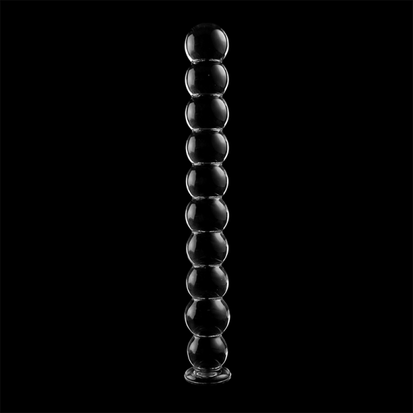 NEBULA SERIES BY IBIZA' - MODEL 22 DILDO BOROSILICATE GLASS 21.5 X 2.5 CM CLEAR - Image 5