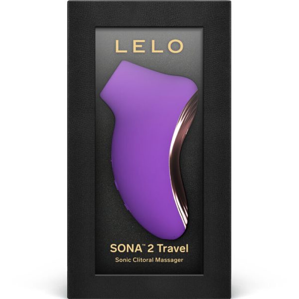 LELO - SONA 2 TRAVEL SONIC CLITORAL MASSAGER PURPLE - Image 5