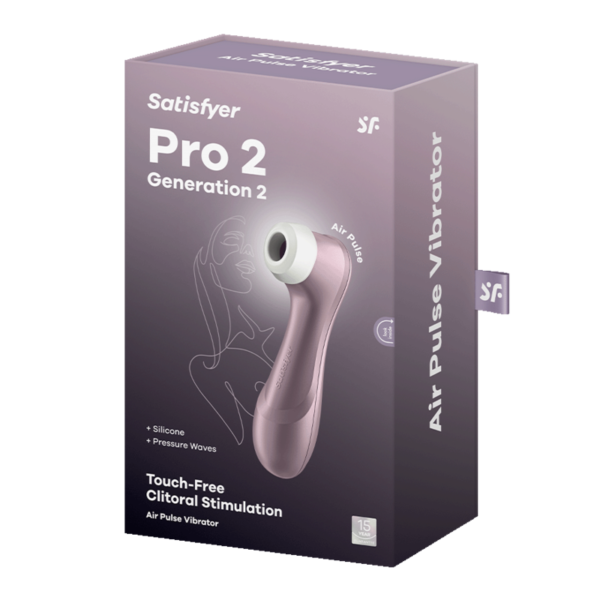 SATISFYER PRO 2 AIR PULSE STIMULATOR - VIOLET - Image 4