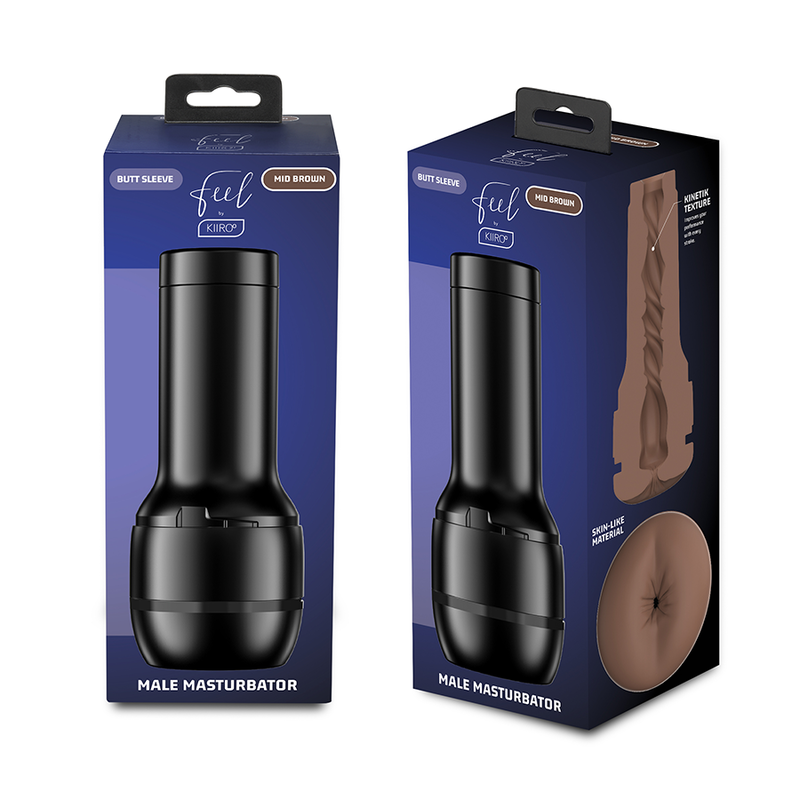 KIIROO FEEL STROKER GENERIC BUTT MASTURBADOR - MID BROWN - Image 6