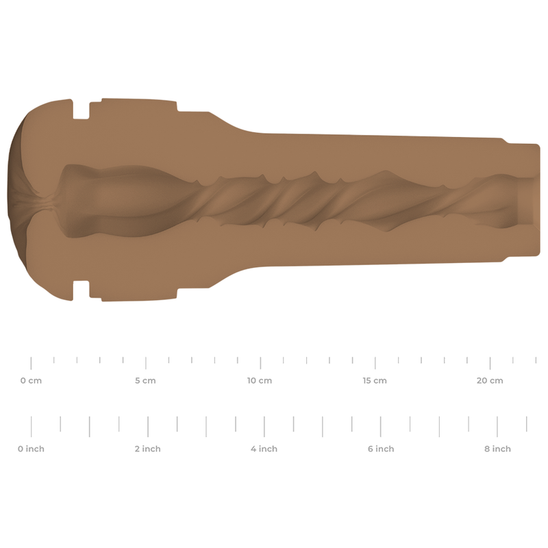 KIIROO FEEL STROKER GENERIC BUTT MASTURBADOR - MID BROWN - Image 7
