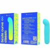 B SWISH - BCUTE CURVE INFINITE CLASSIC SILICONE RECHARGEABLE VIBRATOR ELECTRIC BLUE - Image 3