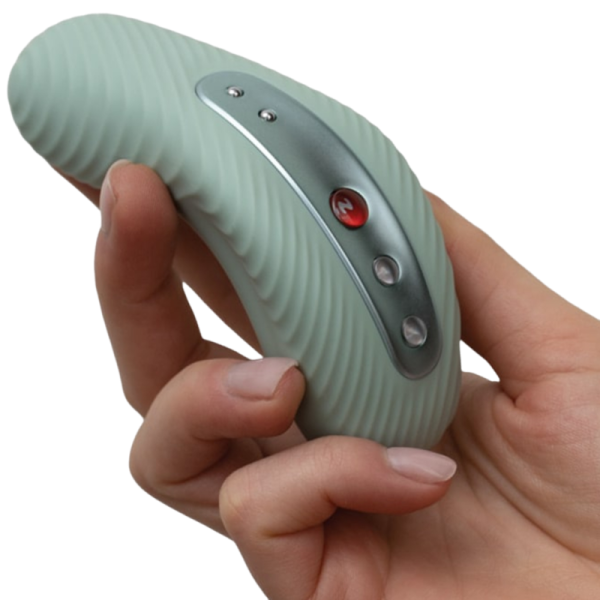 FUN FACTORY - LAYA III RECHARGEABLE LAY-ON VIBRATOR SAGE GREEN - Image 5