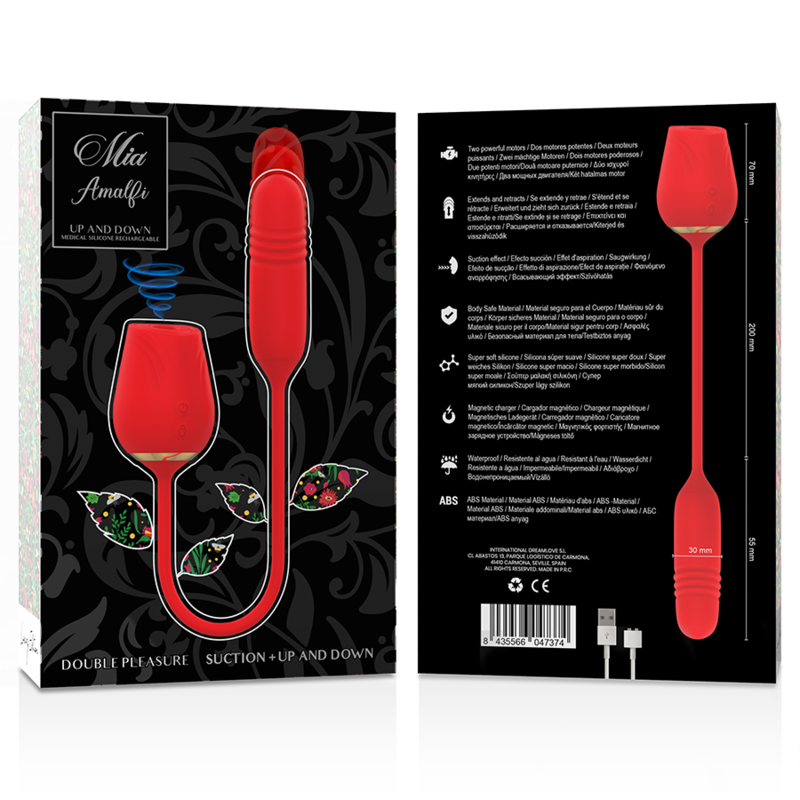 MIA - AMALFI DOBLE PLEASURE SUCTION + UP AND DOWN - Image 8