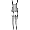 PASSION - ECO COLLECTION BODYSTOCKING ECO BS007 RED - Image 4